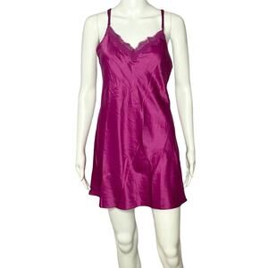 Linea Donatella Satin Slip Dress Size‎ Small